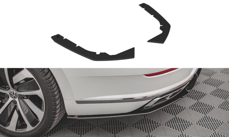 Maxton Design Street Pro Rear Side Splitters VW Arteon R-Line Facelift (2020+) – VWAR1FRLINECNC-RSD1