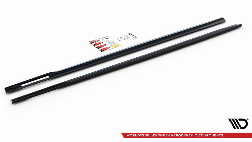 Maxton Design Side Skirts Diffusers V.1 BMW 4 M-Pack G22 (2020+) - BM-4-G22-MPACK-SD1