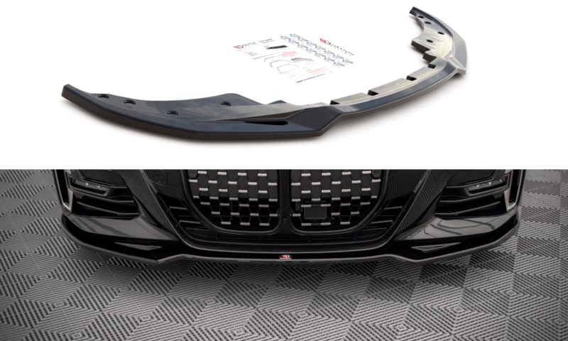 Maxton Design Front Splitter V.3 BMW 4 M-Pack G22 (2020+) – BM-4-G22-MPACK-FD3