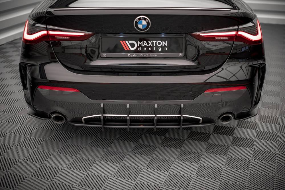 Maxton Design Street Pro Rear Diffuser BMW 4 M-Pack G22 (2020+) - BM4G22MPACKCNC-RS1