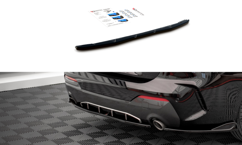 Maxton Design Central Rear Splitter BMW 4 M-Pack G22 (2020+) – BM-4-G22-MPACK-RD1