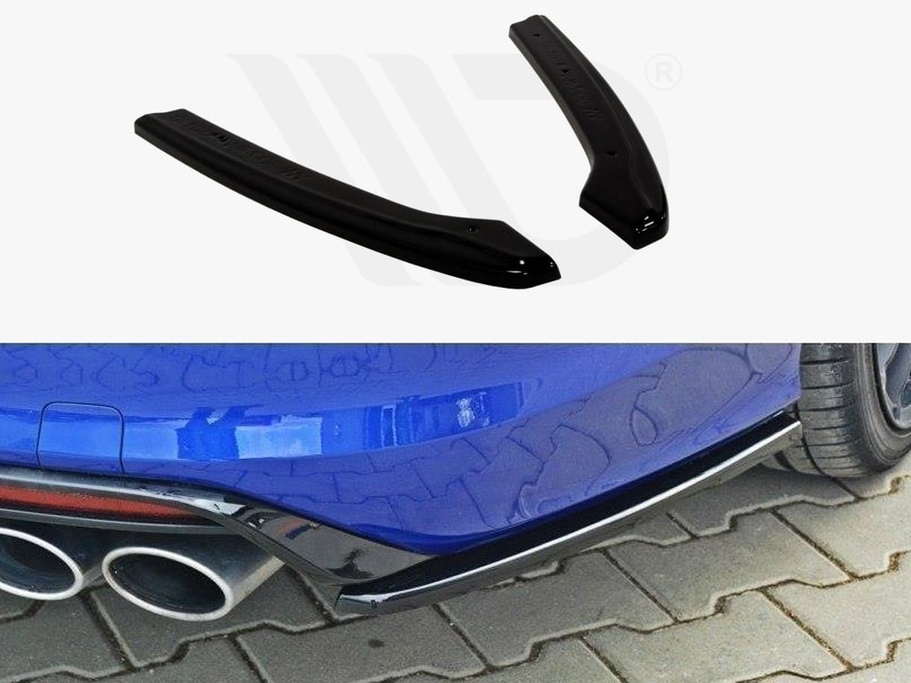 Maxton Design Rear Side Splitters Volkswagen Golf Mk7 R Estate - VW-GO-7-R-VA-RSD1