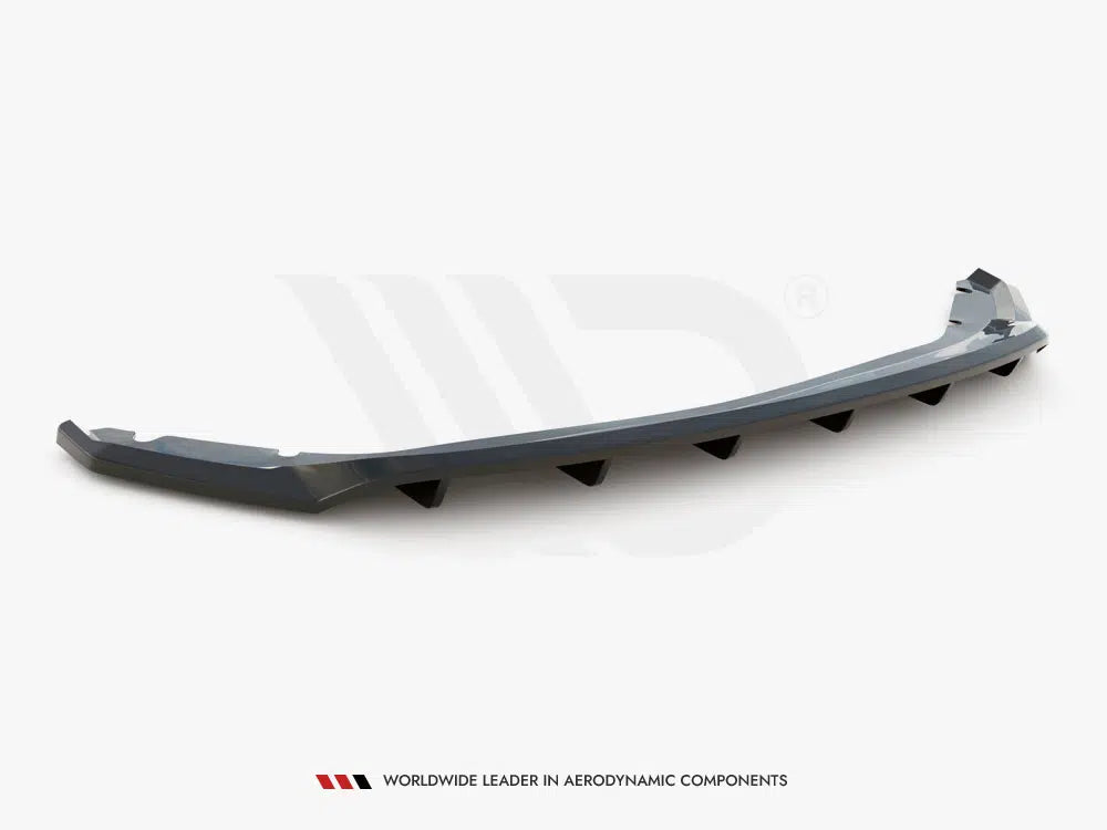 Maxton Design Central Rear Splitter (Vertical Bars) Seat Leon Hatchback Mk3 (2012-2016) – SE-LE-3-RD1+RD2