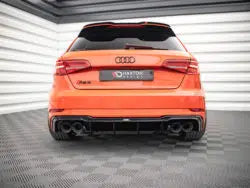 Maxton Design Audi RS3 (8V) Facelift Sportback Rear Diffuser V.2 (2017+) – AU-RS3-8VF-RS2OO__OO