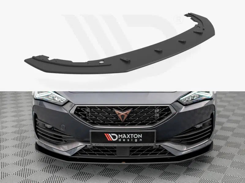 Maxton Design Cupra Leon (2020+) Street Pro Front Splitter – CULE1CNC-FD1