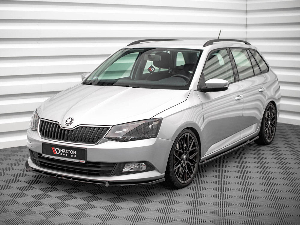 Maxton Design Front Splitter V.1 Skoda Fabia Mk3 (2014-2019) – SK-FA-3-FD1