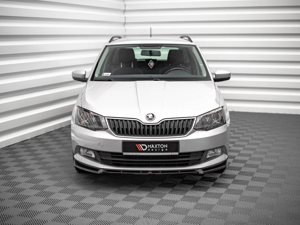 Maxton Design Front Splitter V.1 Skoda Fabia Mk3 (2014-2019) – SK-FA-3-FD1