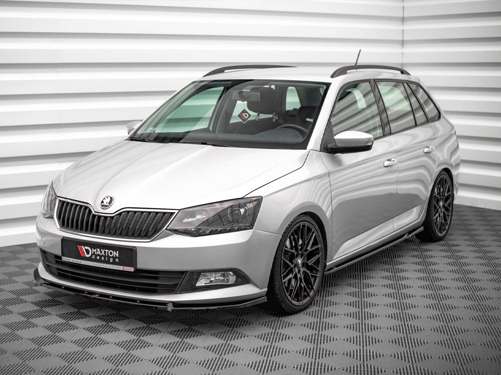 Maxton Design Side Skirts Diffusers Skoda Fabia Mk3 (2014-2019) - SK-FA-3-SD1