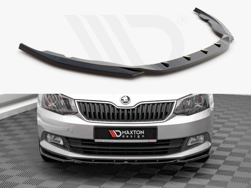 Maxton Design Front Splitter V.2 Skoda Fabia Mk3 (2014-2019) – SK-FA-3-FD2