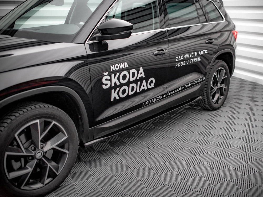 Maxton Design Side Skirts Diffusers Skoda Kodiaq Mk1 Facelift (2019) - SK-KO-1F-SD1