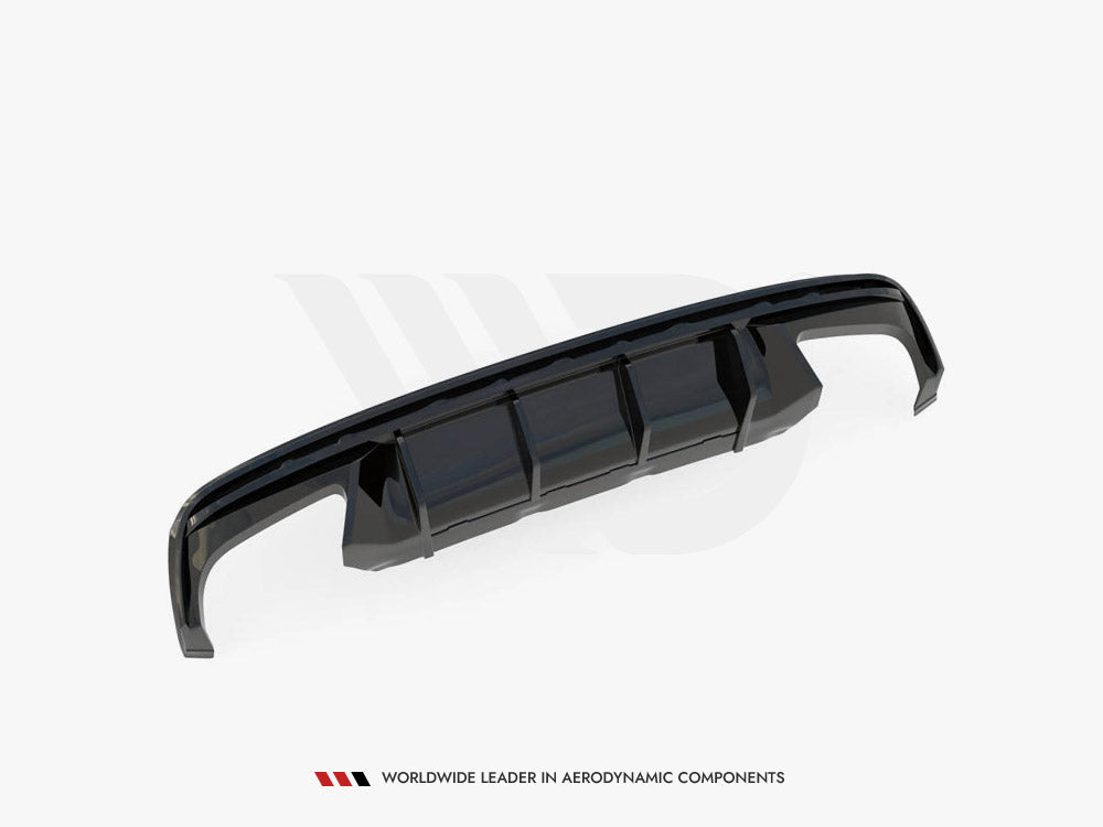 Maxton Design Rear Valance Skoda Octavia RS Mk4 (2020-) - SK-OC-4-RS-RS1+RS1R