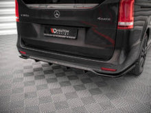 Load image into Gallery viewer, Maxton Design Central Rear Splitter (Vertical Bars) Mercedes V-Class AMG-Line W447 Facelift (2021-) – ME-V-447F-AMGLINE-RD1+RD2