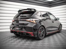 Load image into Gallery viewer, Maxton Design Street Pro Rear Side Splitters (+Flaps) Hyundai i20 N Mk3 (2020-) - HYI203NCNC-RSD1+RSF1