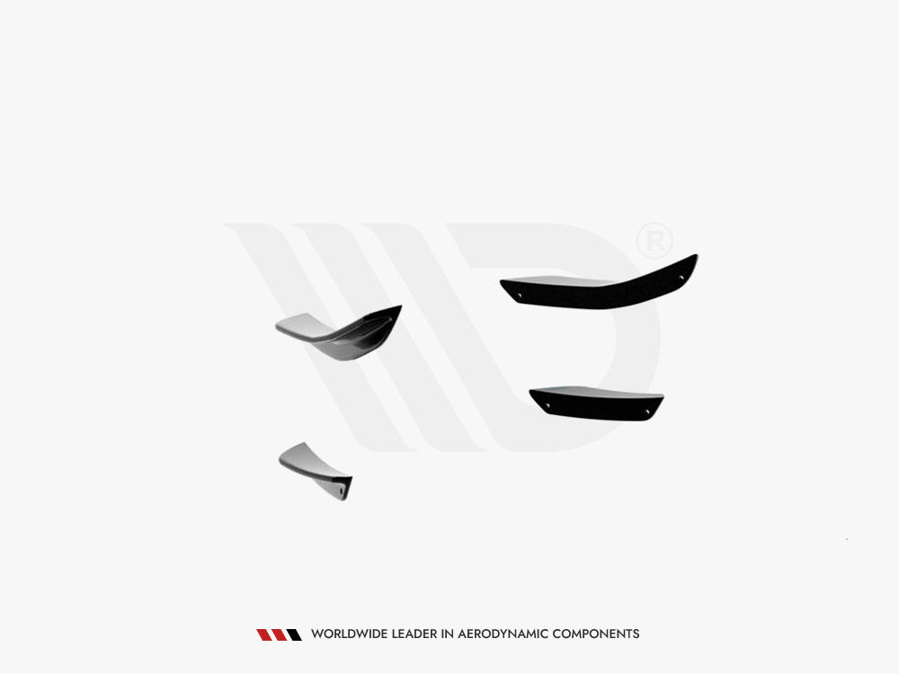 Maxton Design Front Bumper Wings (Canards) Hyundai i20 N Mk3 (2020-) - HY-I20-3-N-CAN1