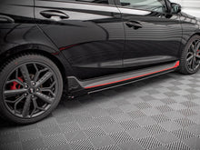 Load image into Gallery viewer, Maxton Design Street Pro Side Skirts Diffusers (+Flaps) Hyundai i20 N Mk3 (2020-) - HYI203NCNC-SD1+SRF1