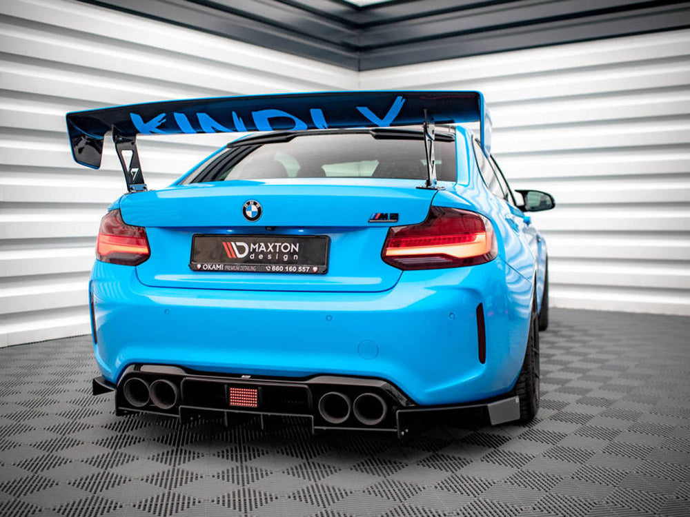 Maxton Design Rear Diffuser Racing BMW M2 F87 (2016-2020) - BM-2-87-M-COMP-CNC-RS1A