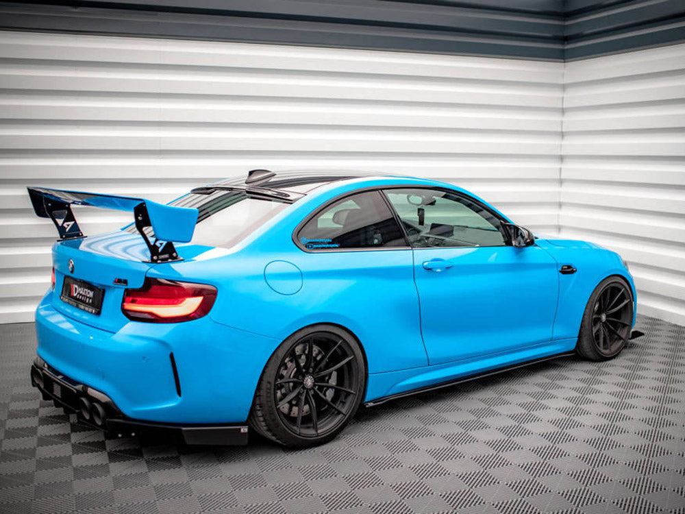 Maxton Design Street Pro Side Skirts Diffusers BMW M2 F87 (2016-2020) - BM287MCOMPCNC-SD1