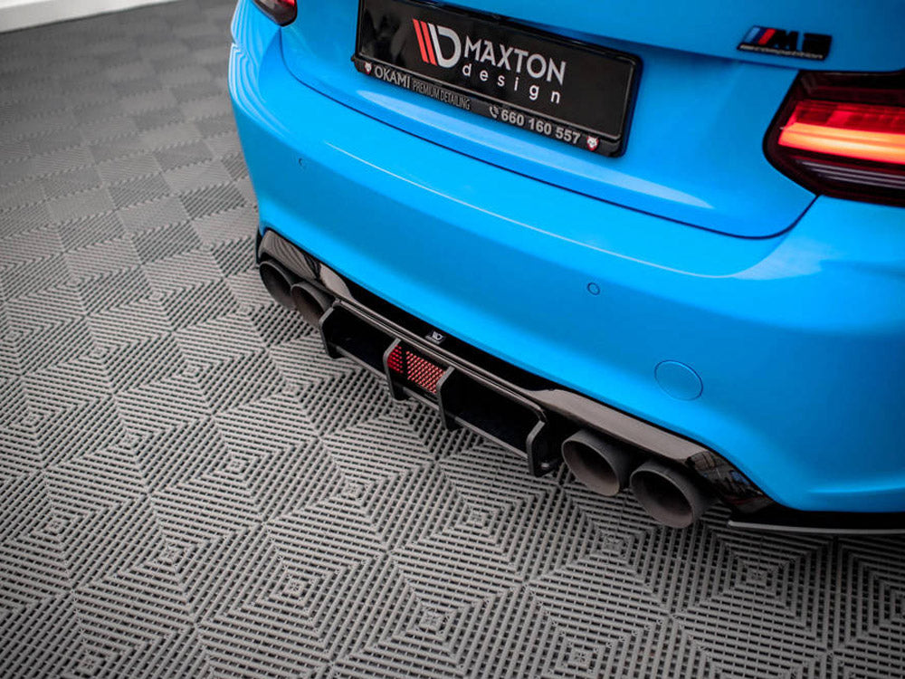 Maxton Design Street Pro Rear Diffuser BMW M2 F87 (2016-2020) - BM287MCOMPCNC-RS2