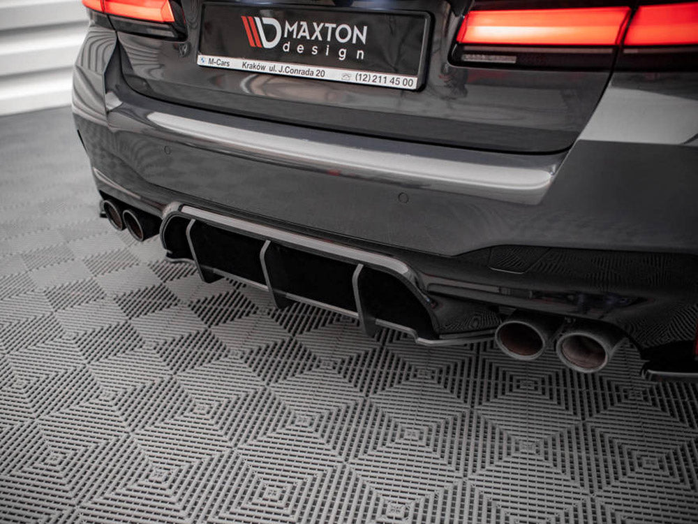 Maxton Design Street Pro Rear Diffuser BMW M5 G90 (2017-2020) - BM590FMCNC-RS1