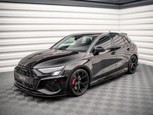 Load image into Gallery viewer, Maxton Design Street Pro Side Skirts Diffusers Audi RS3 Sportback 8Y (2020-) - AURS38YCNC-SD1