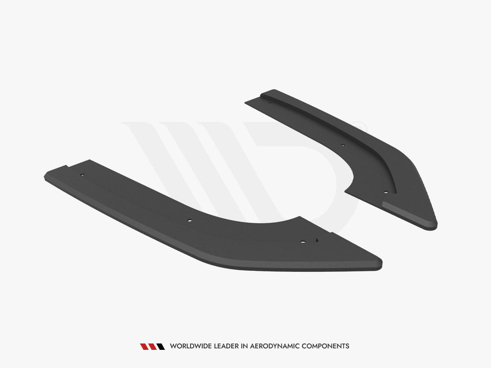 Maxton Design Street Pro Rear Side Splitters Audi RS3 Sportback 8Y (2020-) - AURS38YCNC-RSD1