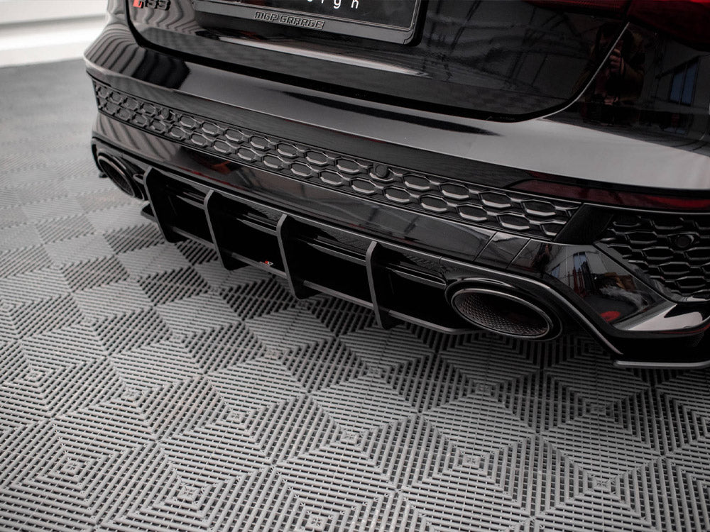 Maxton Design Street Pro Rear Diffuser Audi RS3 Sportback 8Y (2020-) - AURS38YCNC-RS1