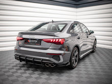 Load image into Gallery viewer, Maxton Design Street Pro Rear Side Splitters (+Flaps) Audi S3 Saloon 8Y (2020-) - AUS38YSCNC-RSD1+RSF1