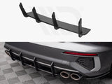 Maxton Design Street Pro Rear Diffuser Audi S3 Saloon 8Y (2020-) - AUS38YSCNC-RS1