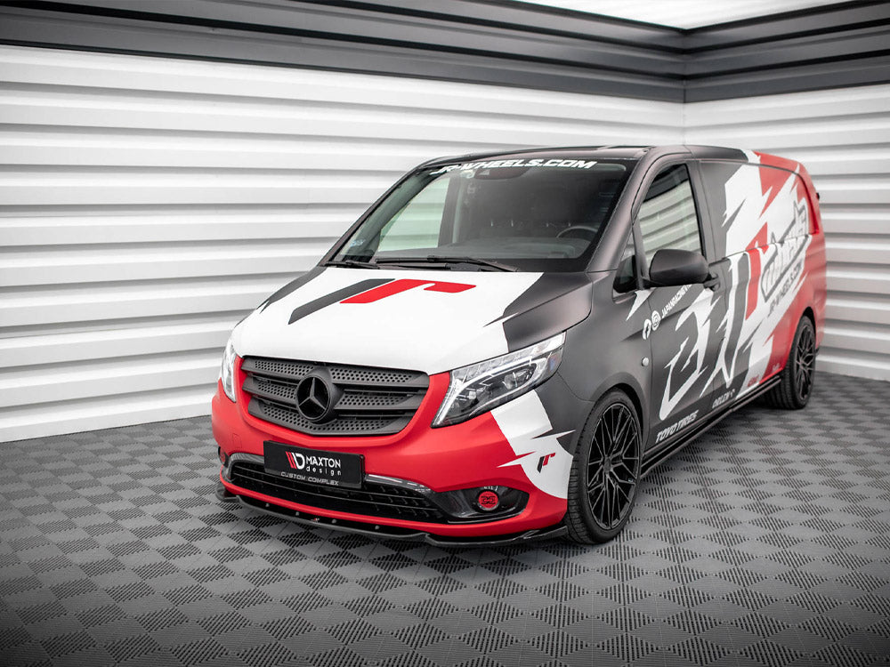 Maxton Design Front Splitter V.1 Mercedes Vito W447 Facelift (2020-) – ME-VI-W447F-FD1