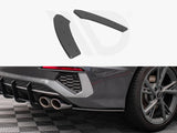 Maxton Design Street Pro Rear Side Splitters Audi S3 Saloon 8Y (2020-) – AUS38YSCNC-RSD1