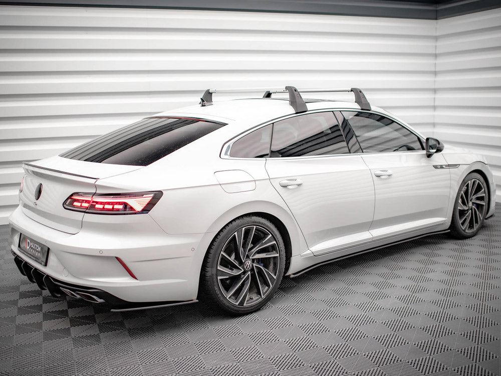 Maxton Design Street Pro Side Skirts Diffusers Volkswagen Arteon R (2020-) - VWAR1FRCNC-SD1