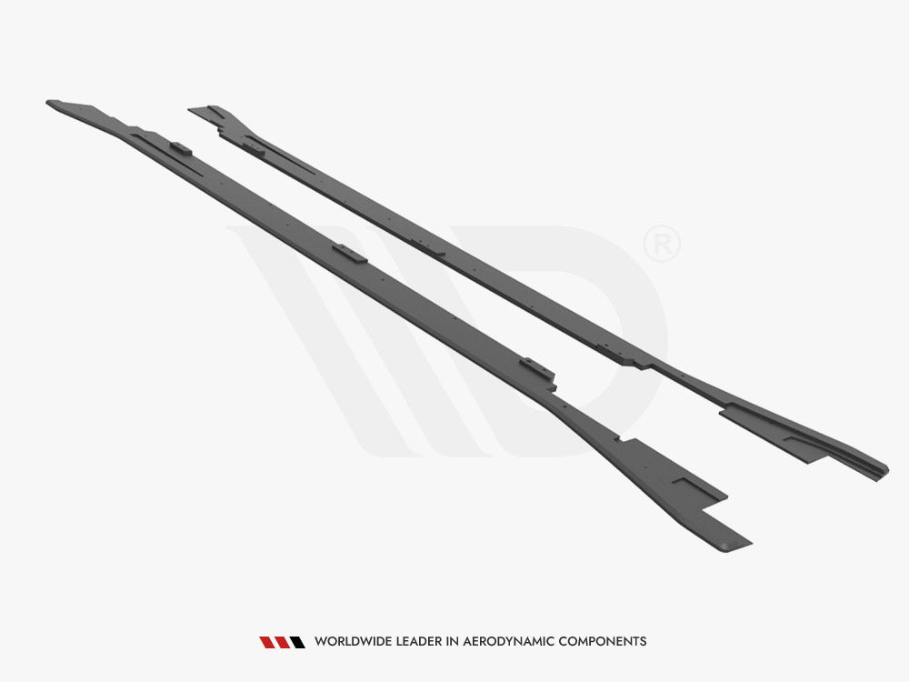 Maxton Design Street Pro Side Skirts Diffusers Volkswagen Arteon R (2020-) - VWAR1FRCNC-SD1