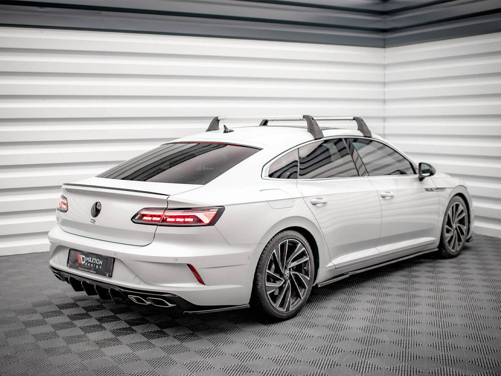 Maxton Design Rear Side Splitters Volkswagen Arteon R (2020-) - VW-AR-1F-R-RSD1