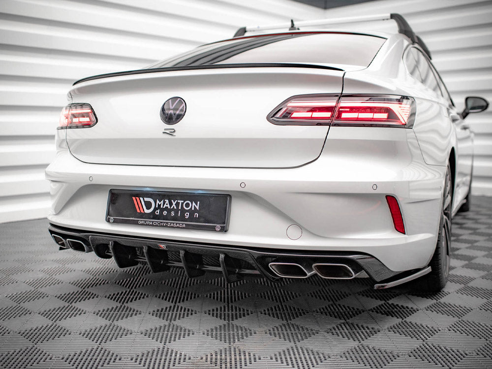 Maxton Design Rear Valance Volkswagen Arteon R (2020-) - VW-AR-1F-R-RS1