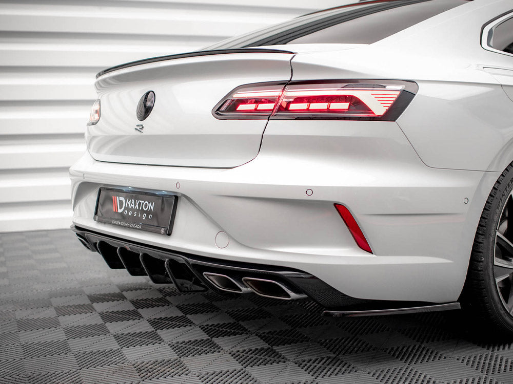 Maxton Design Rear Valance Volkswagen Arteon R (2020-) - VW-AR-1F-R-RS1