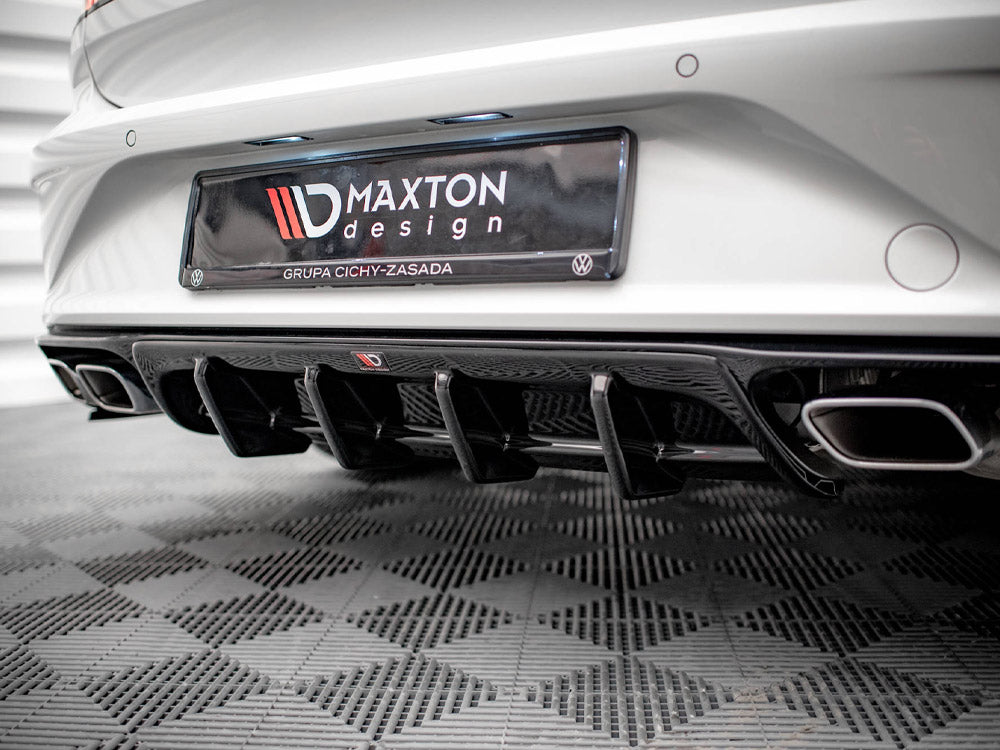 Maxton Design Rear Valance Volkswagen Arteon R (2020-) - VW-AR-1F-R-RS1