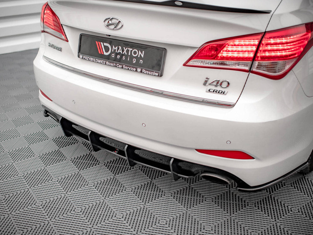 Maxton Design Street Pro Rear Diffuser Hyundai i40 Mk1 (2011-2014) - HYI401CNC-RS1