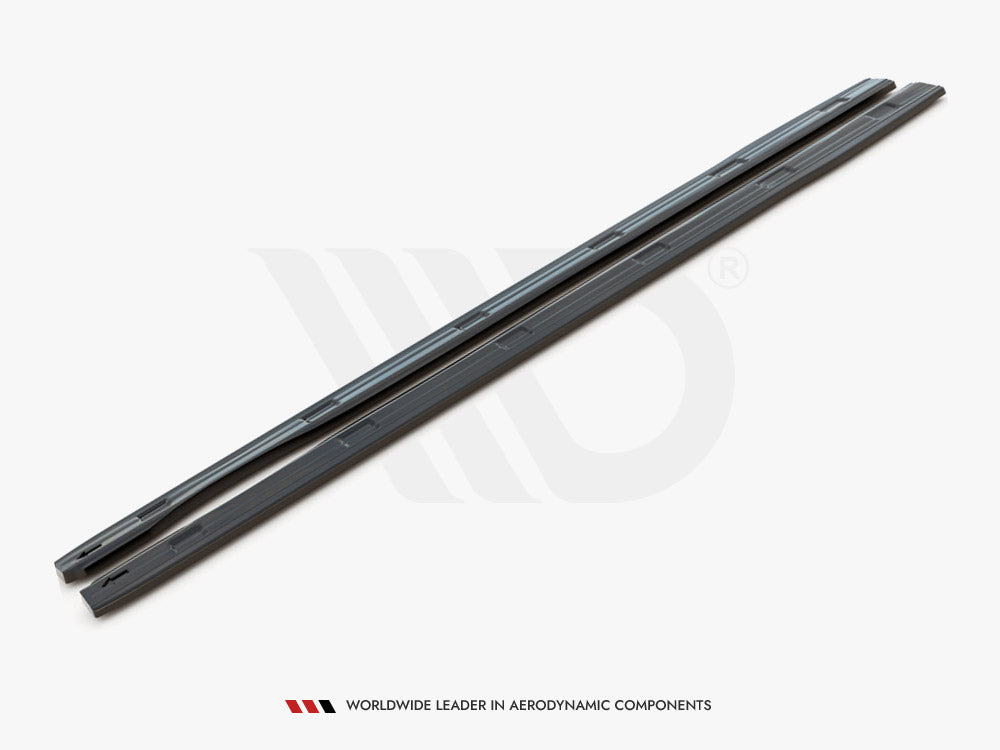 Maxton Design Side Skirts Diffusers Volkswagen Caddy Long Mk3 Facelift (2010-2015) – VW-CA-3F-L-SD1