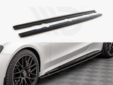 Maxton Design Side Skirts Diffusers V.1 Mercedes-AMG C 63AMG Coupe C205 Facelift (2018-2021) - ME-C-205F-AMG-C-SD1