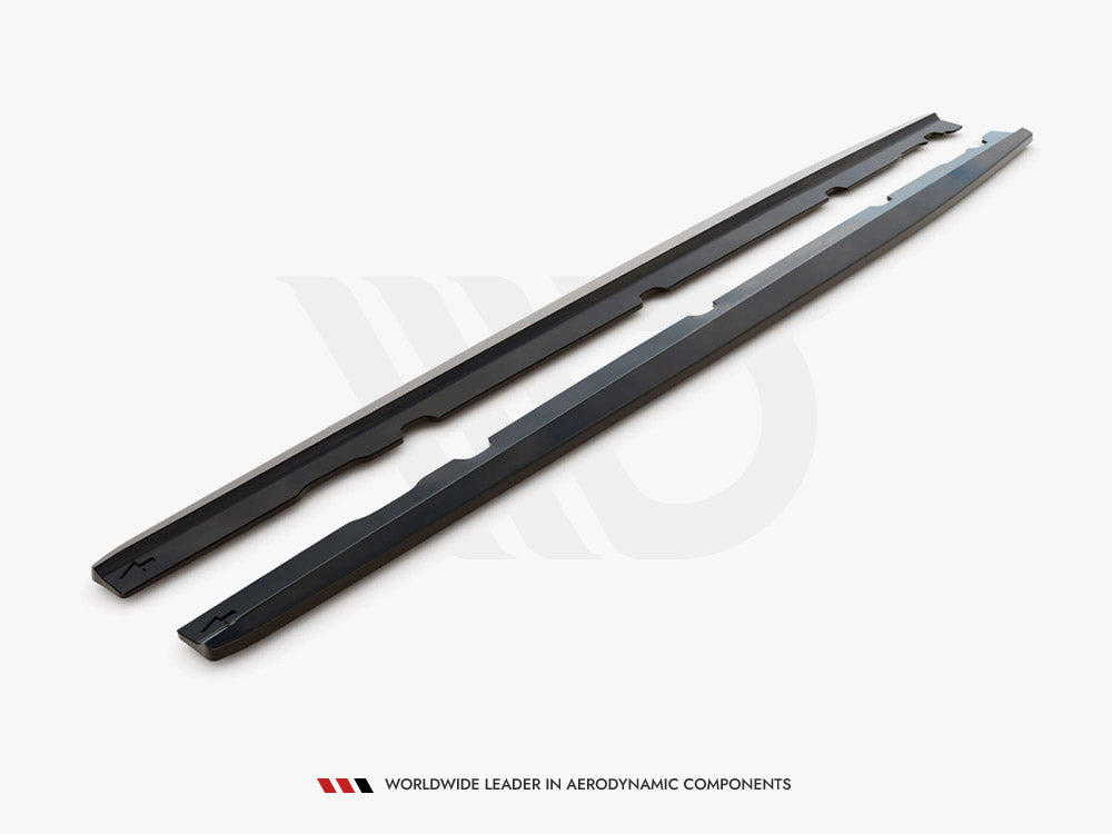 Maxton Design Side Skirts Diffusers V.1 Mercedes-AMG C 63AMG Coupe C205 Facelift (2018-2021) - ME-C-205F-AMG-C-SD1