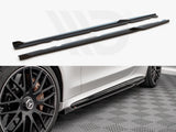 Maxton Design Side Skirts Diffusers V.2 Mercedes-AMG C 63AMG Coupe C205 Facelift (2018-2021) - ME-C-205F-AMG-C-SD2