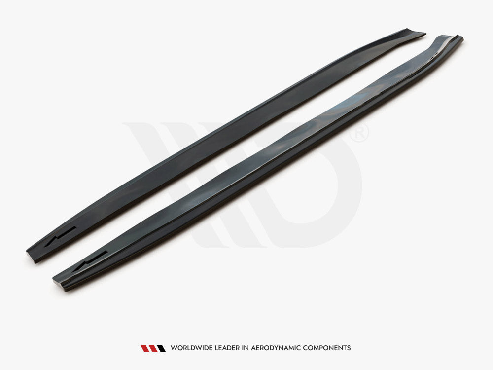 Maxton Design Side Skirts Diffusers Mercedes GLC Coupe Amg-line C253 Facelift (2019-) - ME-GLC-C253F-AMGLINE-SD1