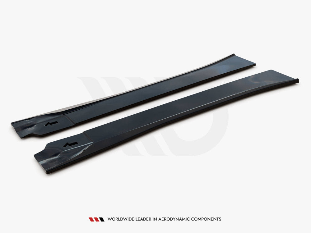 Maxton Design Side Skirts Diffusers BMW I3 MK1 Facelift (2017-2022) - BM-I3-1-SD1