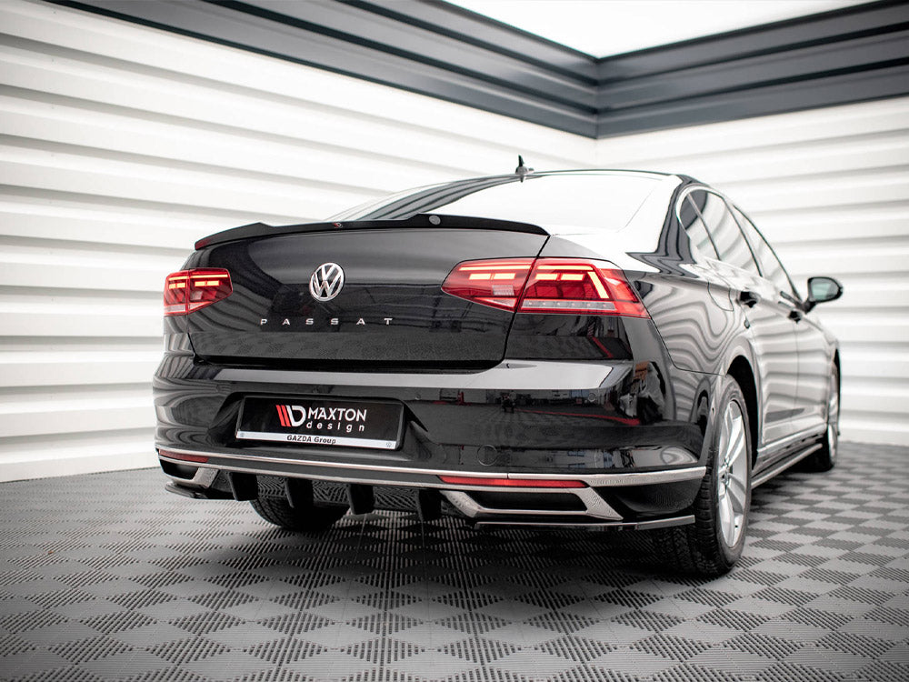 Maxton Design Rear Side Splitters VW Passat B8 Facelift (2019-) - VW-PA-B8F-RSD1