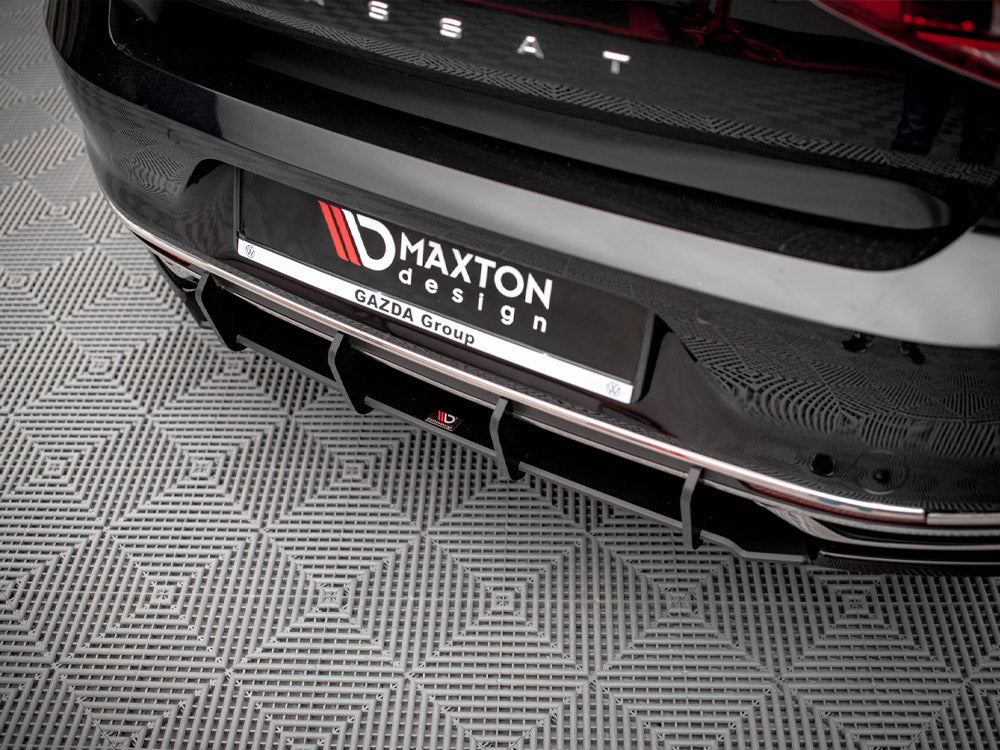 Maxton Design Street PRO Rear Diffuser VW Passat B8 Facelift (2019-) - VWPAB8FCNC-RS1