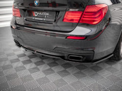 Maxton Design Central Rear Splitter (Vertical Bars) BMW 7 M-pack F01 (2008-2013) – BM-7-01-MPACK-RD1+RD2