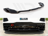 Maxton Design Central Rear Splitter Chevrolet Corvette C8 (2020-) - CH-CO-C8-RD2