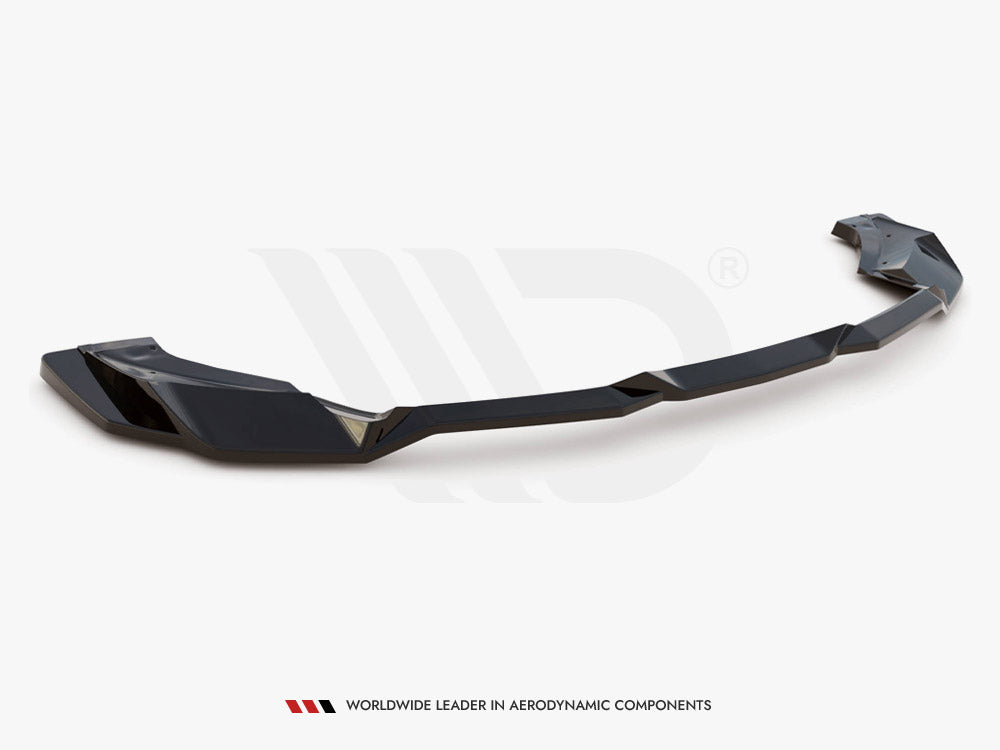 Maxton Design Central Rear Splitter Chevrolet Corvette C8 (2020-) - CH-CO-C8-RD2