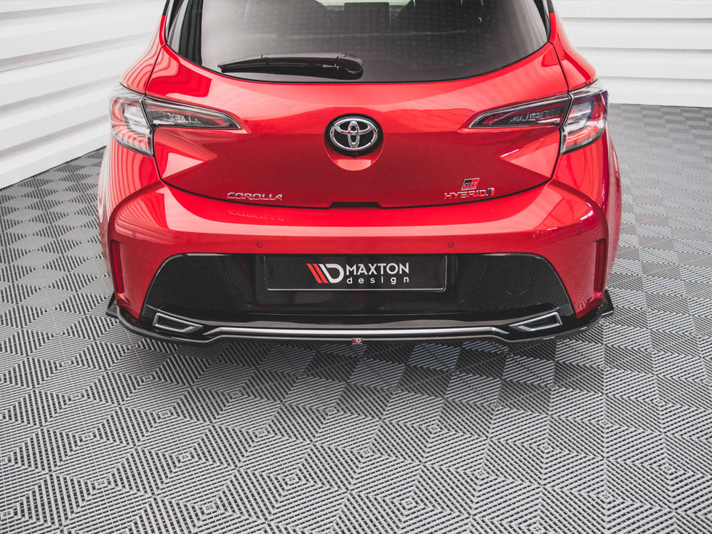 Maxton Design Central Rear Splitter Toyota Corolla GR Sport Hatchback XII (2019-) - TO-CO-12-HB-GR-RD1