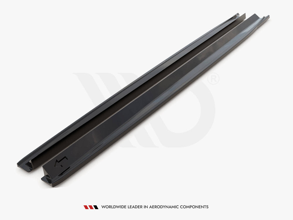 Maxton Design Side Skirts Diffusers Jaguar XF R-sport MK2 (2015-2020) - JA-XF-2-RSPORT-SD1